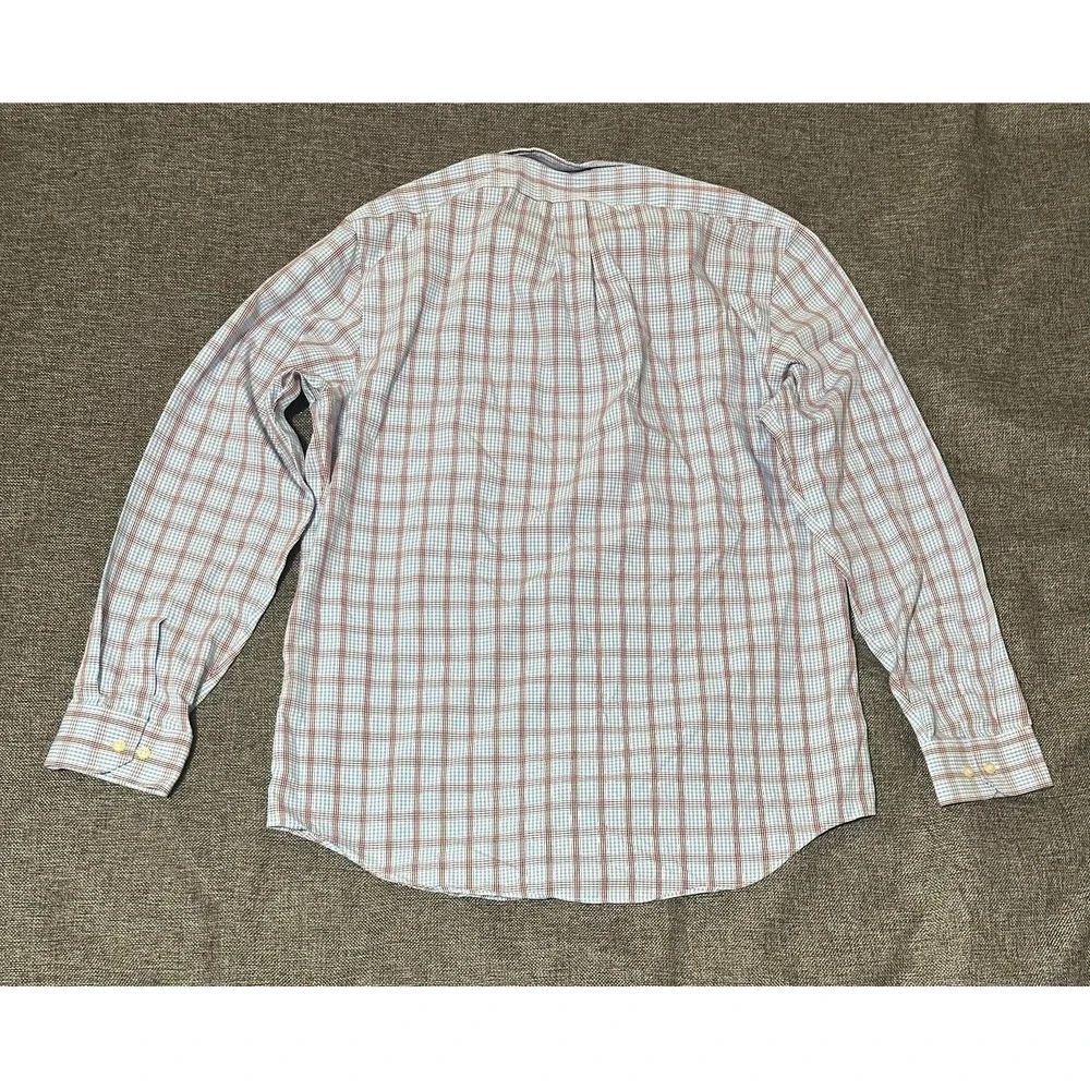 Banana Republic Classic Fit Men's L‎ Plaid Long Sleeve Shirt